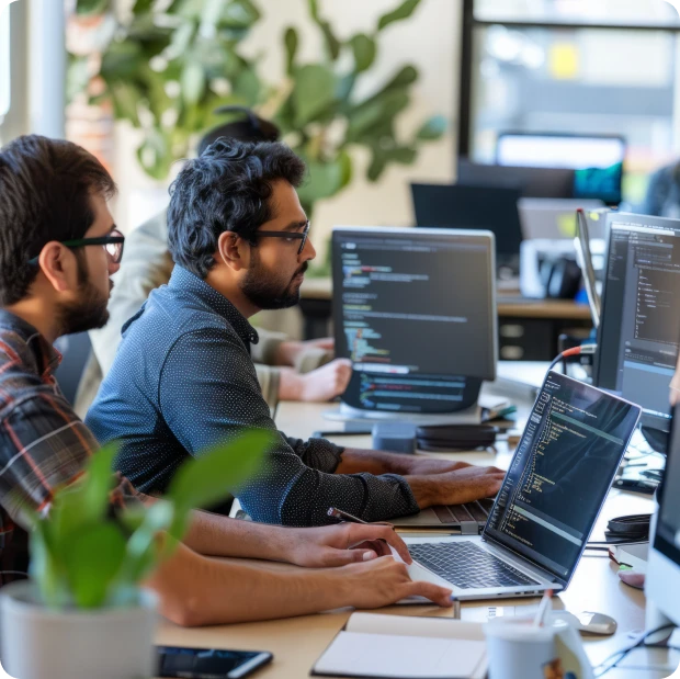 Hire Experts for Custom Software Development Services | Sparkout Tech Custom Software Development Services with expert developers