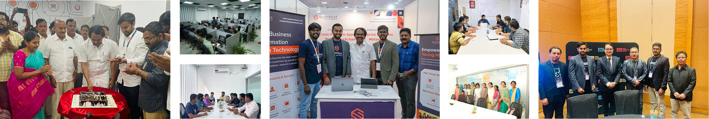  A glimpse into Sparkout Tech’s vibrant work culture, where collaboration, innovation, and creativity drive success.