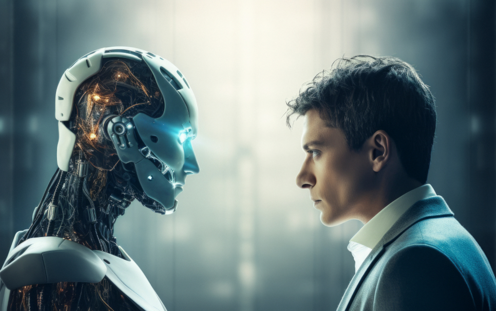 ai vs human agents for businesses